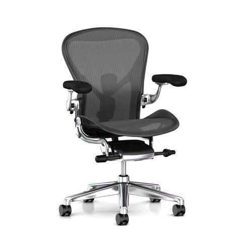 Aeron Completa Grafite Alumínio| Novo Ambiente - O menor preço